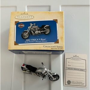Hallmark Harley Davidson Ornament Collector Series